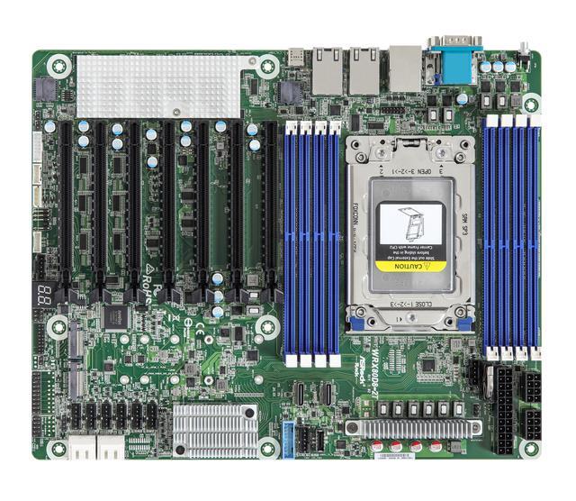 AsRock Rack WRX80D8-2T ATX Server Motherboard Socket SWRX8 AMD WRX80