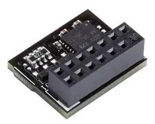 Asus Accessory TPM-SPI SPI 14-1pin Nuvoton NPCT750 TPM2.0 Bulk Pack