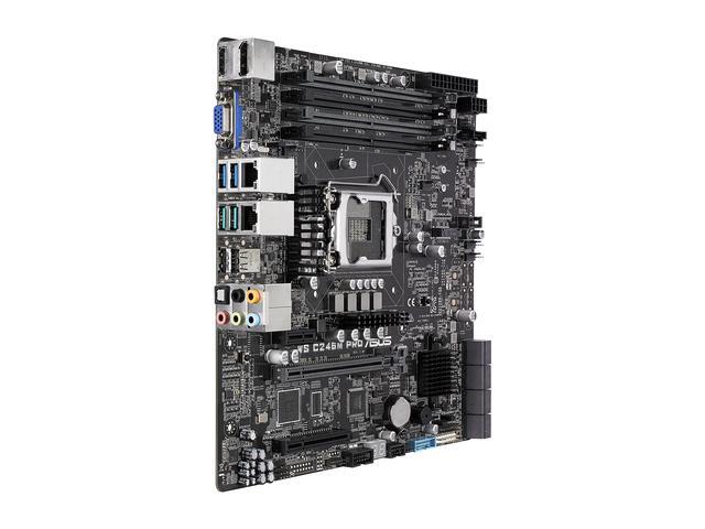 ASUS WS C246M PRO UATX Server Motherboard LGA 1151 Intel C246 Chipset