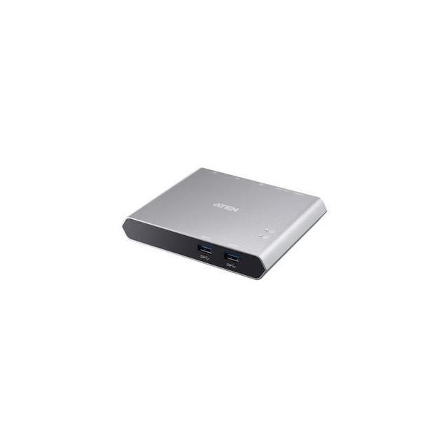 Aten 2-Port USB-C Gen 1 Dock Switch With Power Pass-through US3310