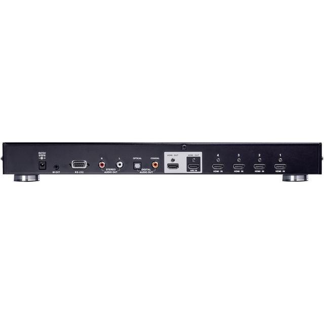 Aten 4-Port True 4K HDMI Switch With Dual Output VS482B - 4096 X 2160 - 4K - 4 X 2 - 2 X HDMI Out