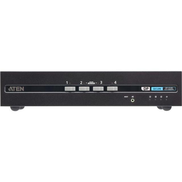 ATEN 4-Port USB DisplayPort Dual Display Secure KVM Switch CS1144DP4