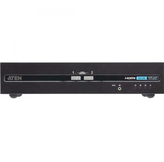 ATEN 4-Port USB DisplayPort Dual Display Secure KVM Switch CS1144DP4