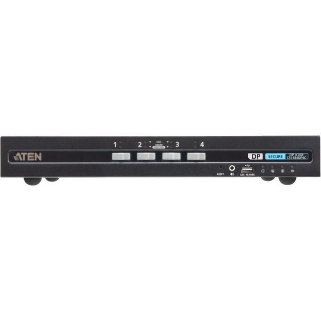 ATEN 4-Port USB DisplayPort Secure KVM Switch With CAC CS1184DP4C