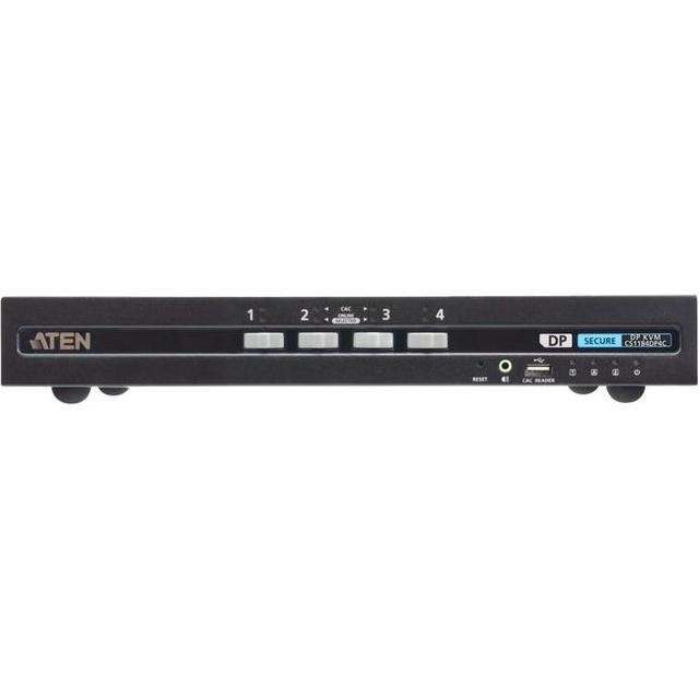 ATEN 4-Port USB DisplayPort Secure KVM Switch With CAC CS1184DP4C