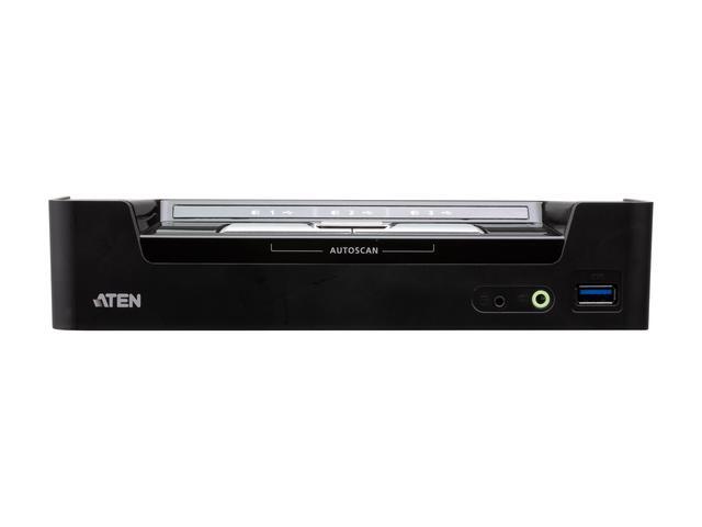 ATEN 4K 3-Port USB-C And DisplayPort KVM Switch / Hybrid KVMP Switch (CS1953)