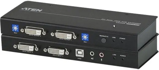 ATEN CE604 Dual View KVM Extender