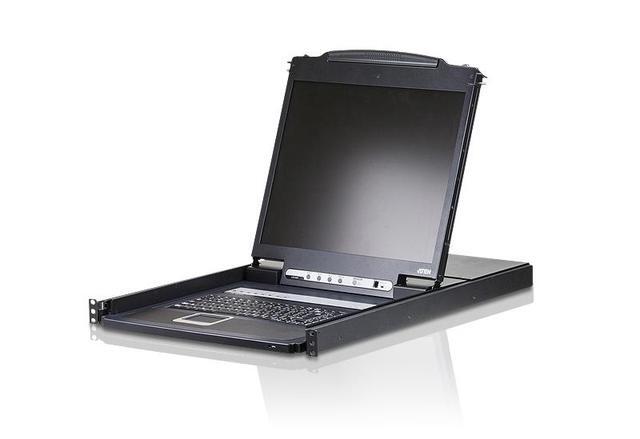 ATEN CL1308N 8-Port 19" LCD Integrated USB/PS2 Combo KVM