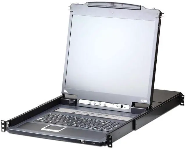 Aten CL5716IN 16-Port 19" LCD Integrated IP USB/PS2 Combo KVM