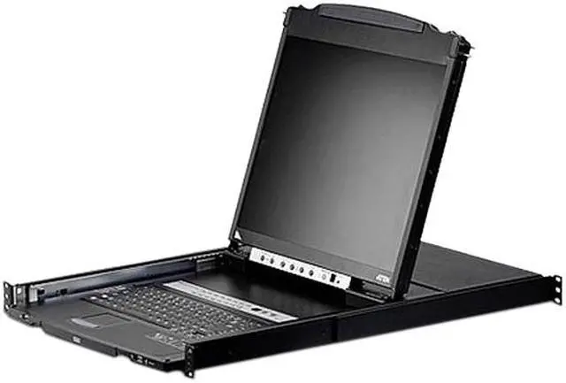 ATEN CL5808N 8-Port 19" Dual Rail Rackmount LCD KVM