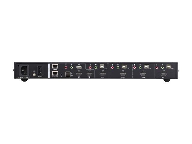 ATEN CM1284 4-Port USB HDMI Multi-View KVMP Switch