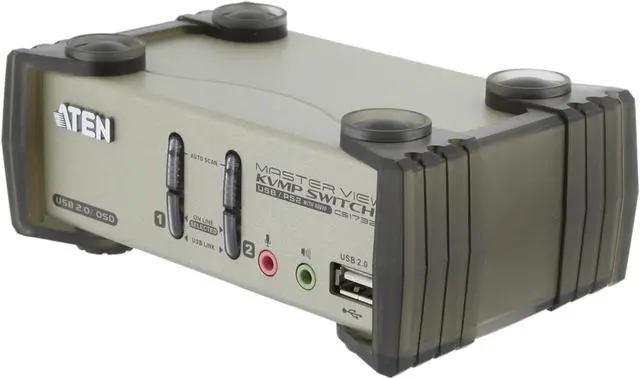 ATEN CS1732B 2-Port USB KVMP Switch with Audio Support