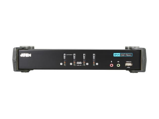 ATEN CS1764A 4-Port USB DVI / Audio KVMP Switch