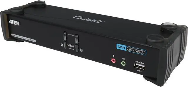 ATEN CS1782A 2-port DVI Dual Link KVM with USB peripheral and Audio Support