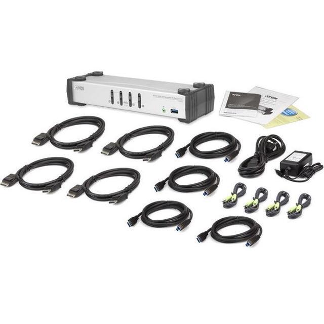 ATEN CS1914 4-Port USB 3.0 DisplayPort KVMP Switch