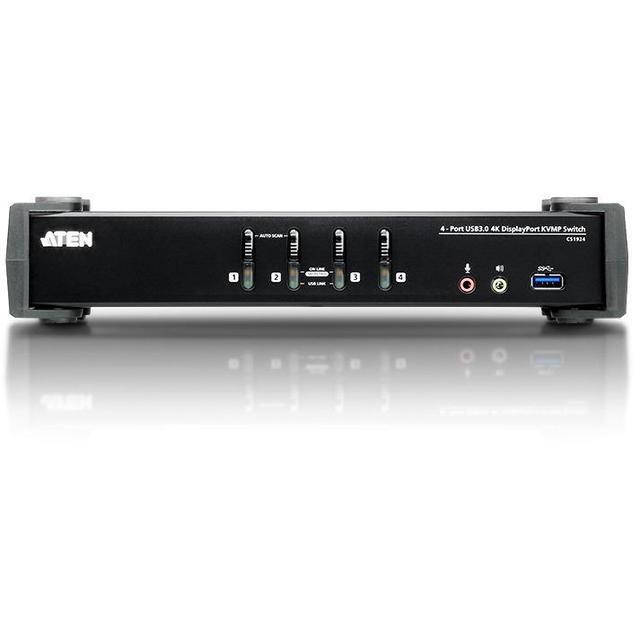 ATEN CS1924 4-Port USB 3.0 4K DisplayPort KVMP Switch