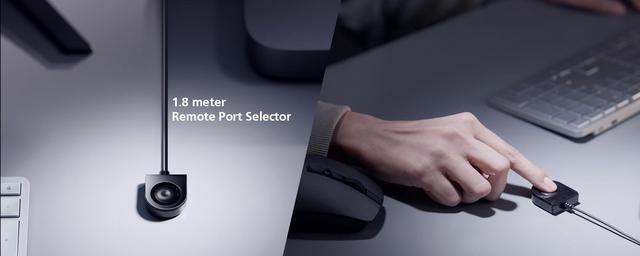 ATEN CS22HF 2-Port USB HDMI KVM Switch With Remote 2 PCs To 1 Monitor 1080p 1920 X 1200 60Hz Integrated 1.2m Cables Hotkey & Remote Switching Plug & Play Compatible With Windows MacOS Linux