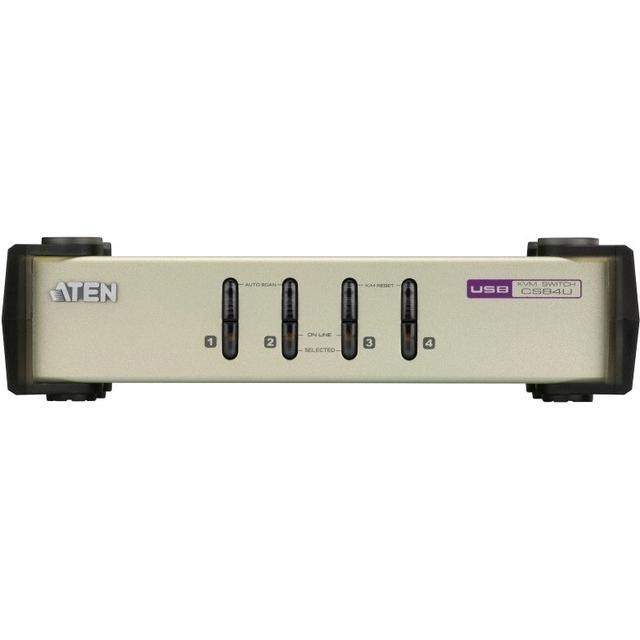 ATEN CS84U CubiQ 4-Port PS/2-USB VGA KVM Switch