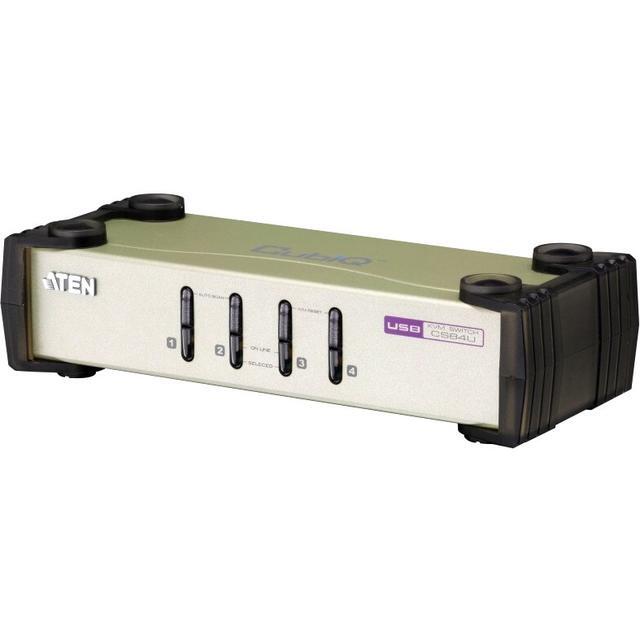 ATEN CS84U CubiQ 4-Port PS/2-USB VGA KVM Switch