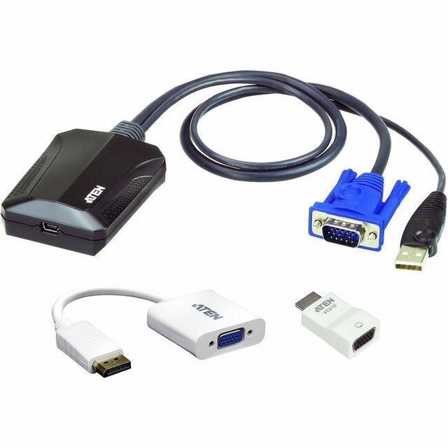 Aten CV211KIT01 Portable Laptop Usb Console -Includes 1X Cv211 1X Vc925 And 1X Vc810