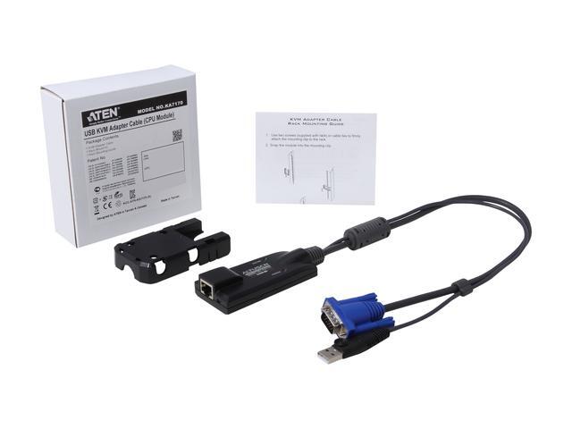 ATEN KA7170 KVM / USB Extender- RJ-45 Female Network Type A Male USB HD-15 Male VGA - KA7170