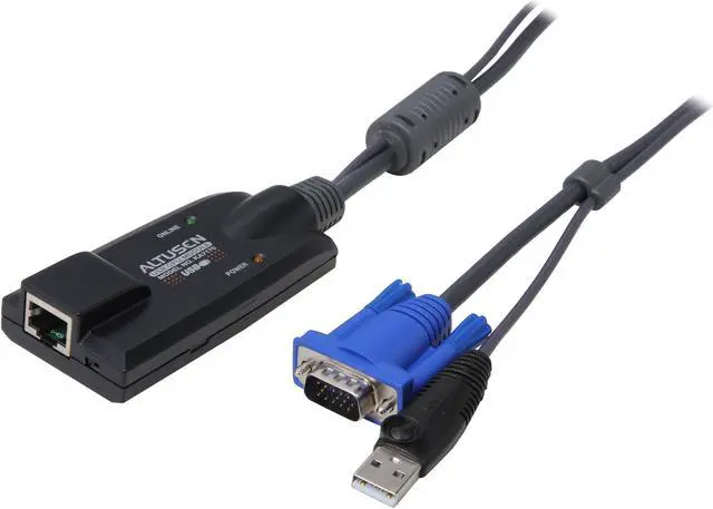 ATEN KA7170 KVM / USB extender- RJ-45 Female Network Type A Male USB HD-15 Male VGA - KA7170
