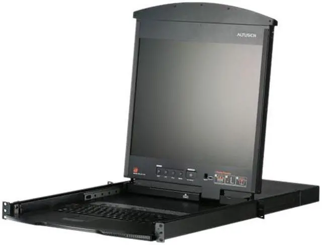 ATEN KL1508AM 8-Port Dual Rail 17 in. CAT5 LCD-KVM Switch