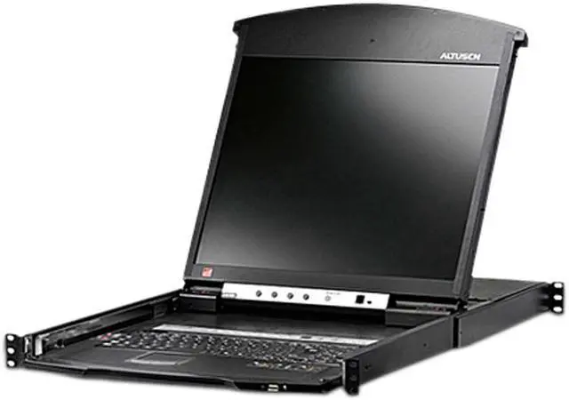 ATEN KL1516AiN 16-Port 19in. Dual Rail CAT5 LCD KVM Over the Net