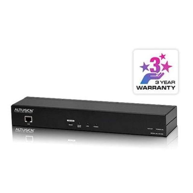 ATEN KN1000A REMOTE 1P VGA KVM OVER IP SW. W/PDU