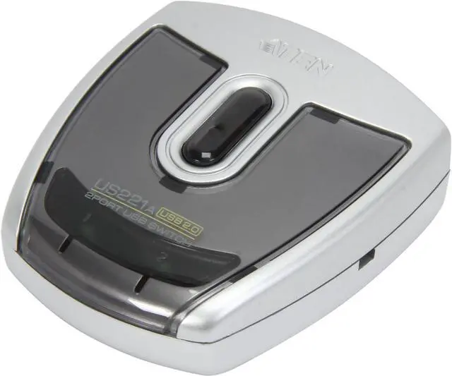 ATEN US221A 2-Port USB 2.0 Peripheral Switch