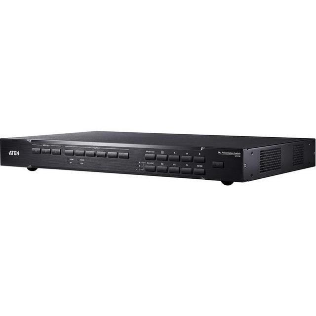 Aten Vp2730 7 X 3 Presentation Matrix Switch With Streaming Hdbaset-Taa Compliant