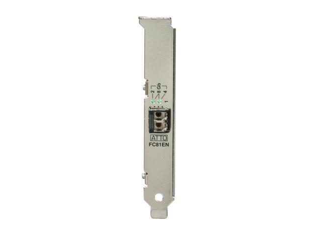 ATTO CTFC-81EN-000 PCI Express 2.0 X8 Fibre Channel Single-Channel 8Gb/s Host Adapter