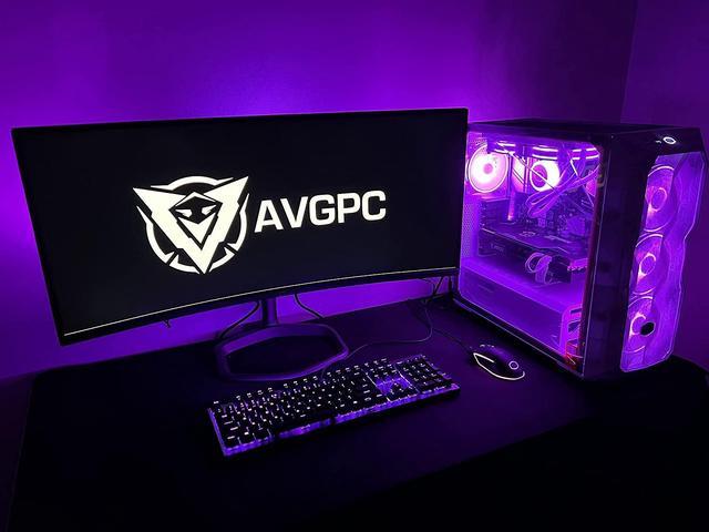 AVGPC Blizzard Gaming PC - Intel Core I9 11900KF Intel Arc B580 GPU 32GB DDR4 1TB NVME M.2 SSD 360mm Liquid Cooler ARGB Fans Wifi/AC TD500 Mesh White Case Windows 11