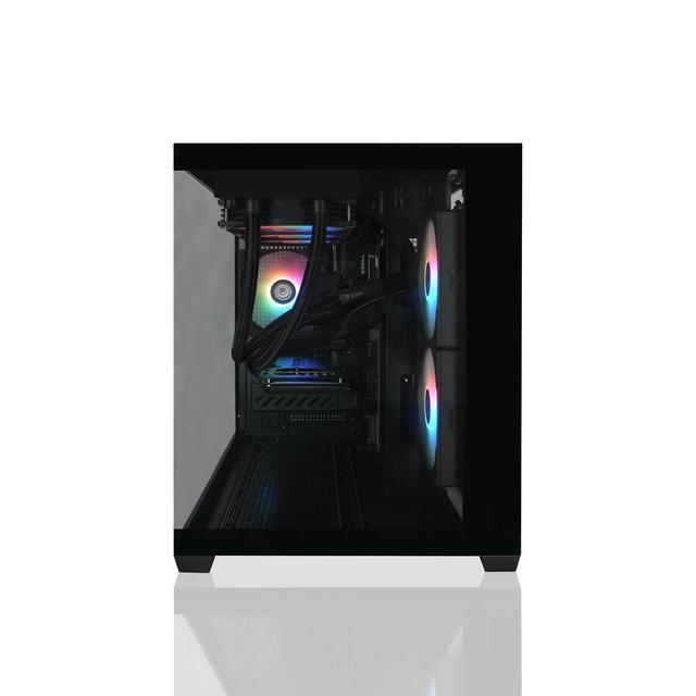 AVGPC Hellfire Gaming PC AMD Ryzen 5 9600X; GeForce RTX 5070 12GB; 32GB DDR RAM; 1 TB NVME M.2 SSD; 360mm AIO Liquid Cooler; ARGB Fans; WiFi/AC ; Dual Chamber Case; Windows 11 Home