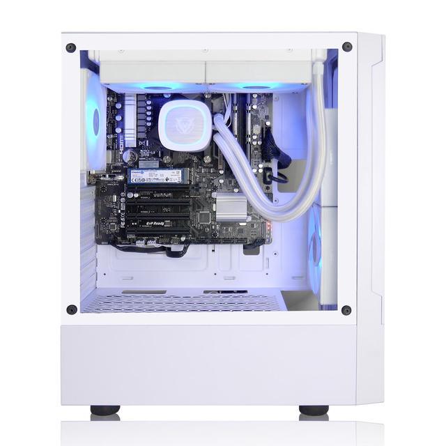 AVGPC Max Gaming PC - AMD Ryzen 7 8700G 8-Core AM5 CPU AMD Radeon 780M Graphics 16GB MHz DDR5 1TB M. 2 NVMe SSD 240MM AIO Liquid Cooler ARGB Fans Wifi/AC MAX Air-flow M-ATX Case Windows 11Home