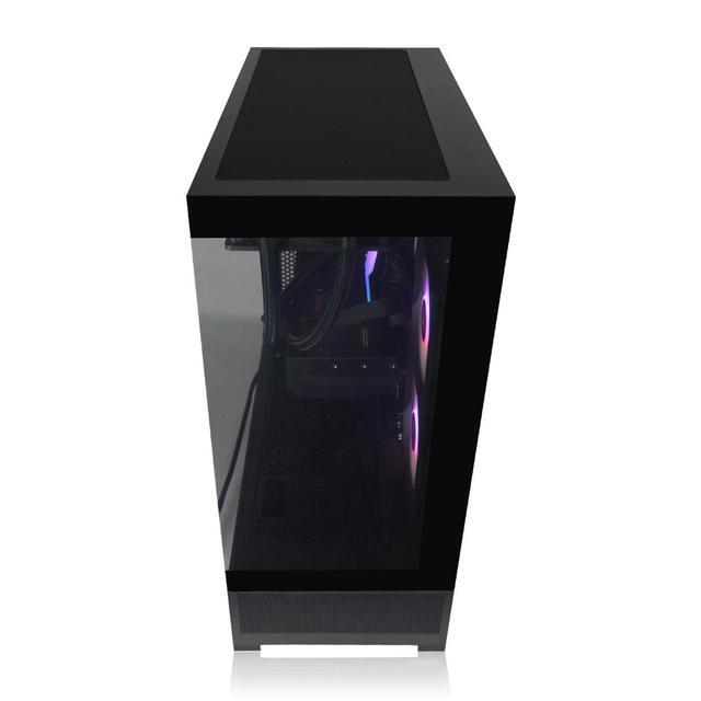AVGPC Whirlwind Gaming PC AMD Ryzen 7 9700X Zen5 NVIDIA GeForce RTX 5070 Ti 32GB 6000MHz DDR5 2TB NVME M.2 SSD 360MM AIO Liquid Cooling WiFi/AC Tempered Glass Case Black Windows 11 Home