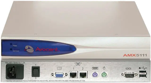 Avocent AMX5111-001 AMX5111 User Station