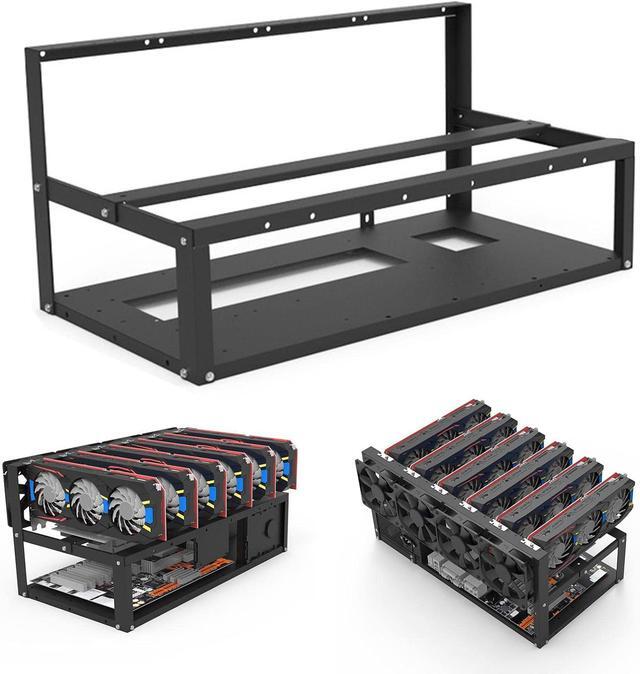 Azusumi Graphics Card Holder Motherboard Bracket Durable Open Mining Rig Frame Case