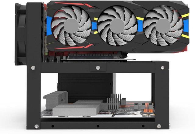 Azusumi Graphics Card Holder Motherboard Bracket Durable Open Mining Rig Frame Case