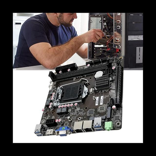 B365 Industrial Control Motherboard LGA1151 2XDDR4 RAM Slot PCIE 16X SATA3.0 Supports NAS Hard Disk Array RAID 0/1/5/10