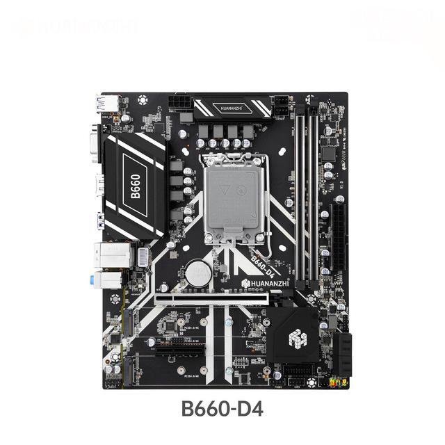 B660 D4 Motherboard LGA 1700 M-ATX Support I-ntel C-ore 12 Gen DDR4 2400 2666 2933 3200MHz 64G M.2 NVME SATA3.0