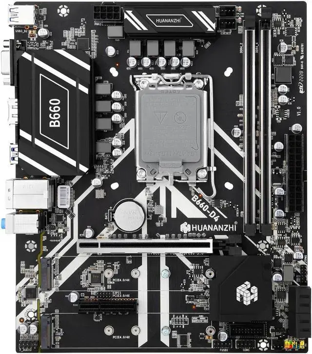 B660 D4 Motherboard LGA 1700 M-ATX Support I-ntel C-ore 12 Gen DDR4 2400 2666 2933 3200MHz 64G M.2 NVME SATA3.0