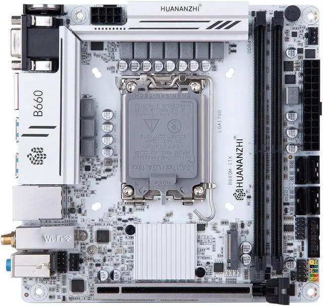 B660M Motherboard LGA 1700 Dual DDR4 Memory Slots PCI-E 4.0 M.2 64G Support 12th CPU New Intel B660 B660-ITX