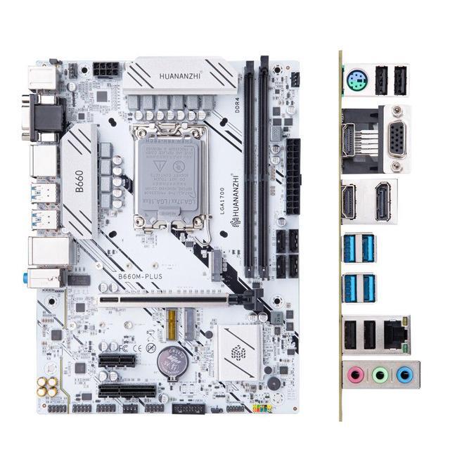 B660M Motherboard LGA 1700 M-ATX DDR4 Support 12 13 Gen Intel CPU RAID 0/1/5/10