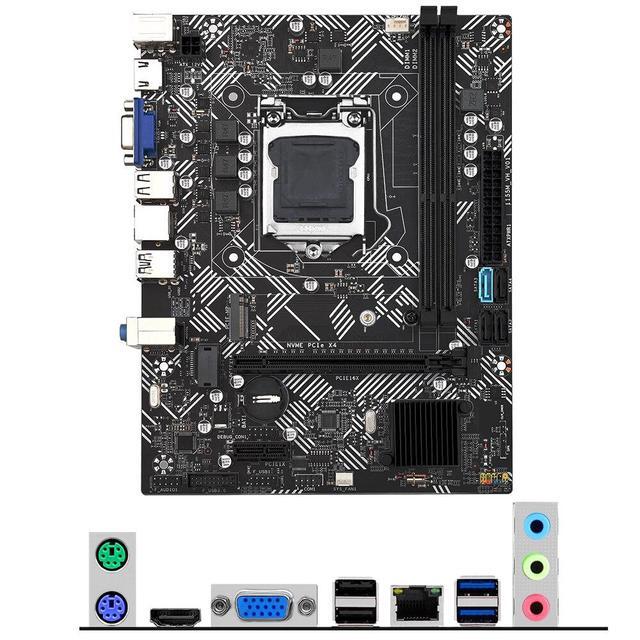 B75 Desktops Motherboard LGA 1155 Support Intel I3/i5/i7 Processor CPU DDR3 16G Memory RAM SATA M.2 HDMI VGA B75-VH