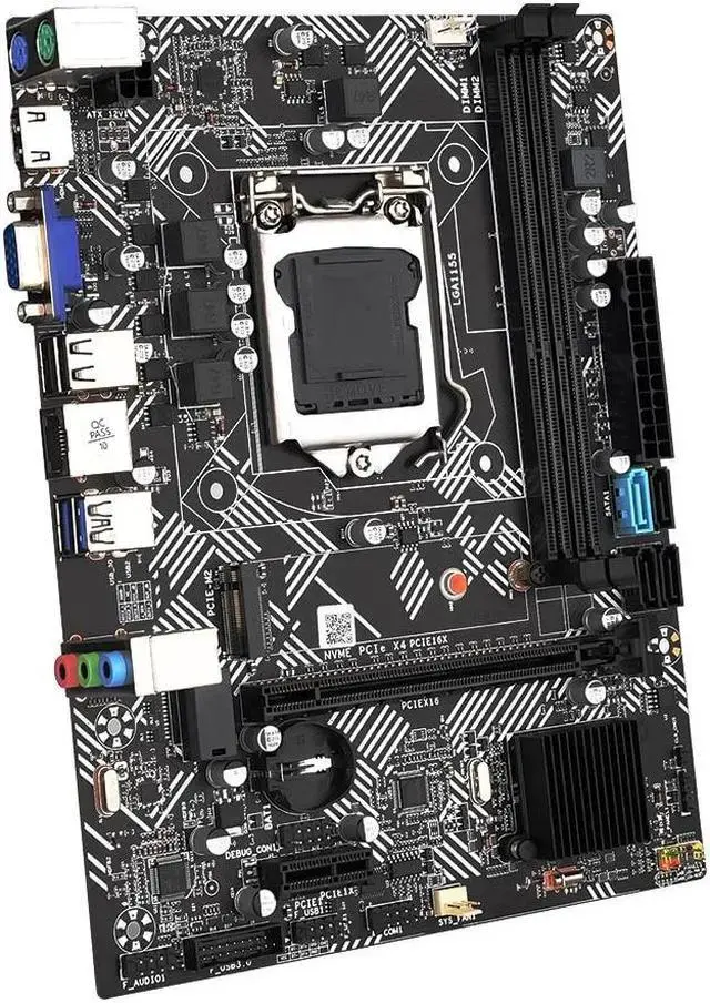 B75 Desktops Motherboard LGA 1155 Support Intel I3/i5/i7 Processor CPU DDR3 16G Memory RAM SATA M.2 HDMI VGA B75-VH