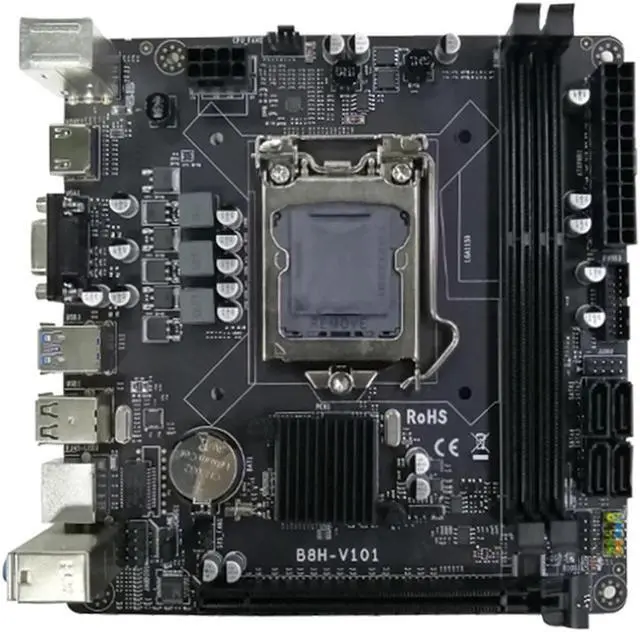 B85 Desktop Computer Motherboard LGA1150 DDR3X2 16GB 240PIN ECC RAM Slot VGA+HD PCIE X16 Supporting I7/I5/I3/E3 CPU