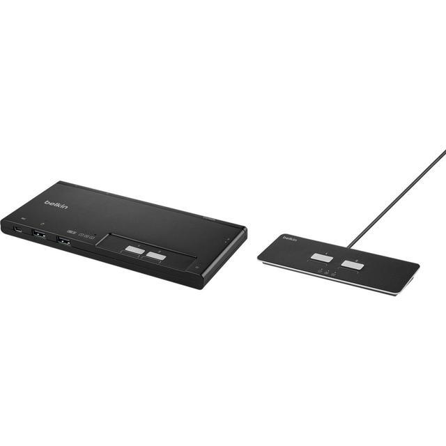 Belkin 2-Port Dual Head DP Modular Secure KVM Switch PP4.0 F1DN202MODPP4