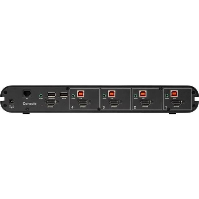 Belkin Universal Secure KVM Switch 4-Port Single Head No CAC F1DN104KVMUNN4