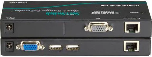 Black Box ACU075A-USB KVM Extender - Short-Range (75-ft ) VGA USB CATx